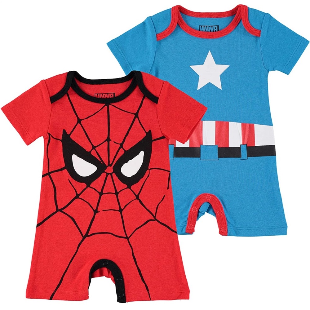 2 Marvel bodysuit 12 M